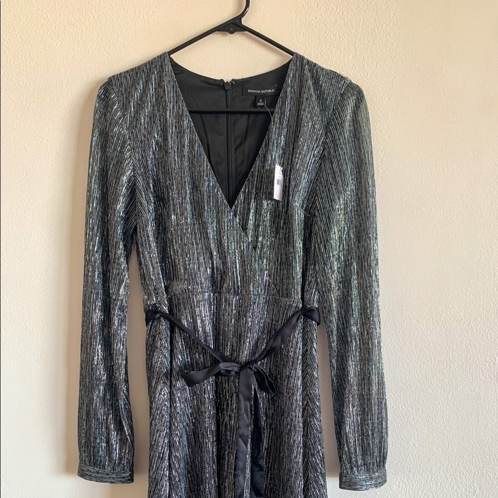 Banana republic sparkly dress New Years party
